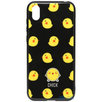 Чохол-накладка TOTO Cartoon Print Glass Case Huawei Y5 2019 Chick