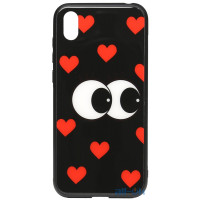 Чохол-накладка TOTO Cartoon Print Glass Case Huawei Y5 2019 Just Eatit