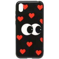 Чохол-накладка TOTO Cartoon Print Glass Case Huawei Y5 2019 Just Eatit
