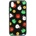 Чохол-накладка TOTO Cartoon Print Glass Case Huawei Y5 2019 Line friends Black — інтернет магазин All-Ok. фото 1