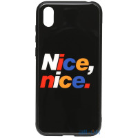 Чохол-накладка TOTO Cartoon Print Glass Case Huawei Y5 2019 Nice, nice.