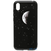 Чохол-накладка TOTO Cartoon Print Glass Case Huawei Y5 2019 Starry Sky