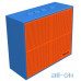 Портативна колонка Baseus Encok E05 Blue / Orange — інтернет магазин All-Ok. фото 3
