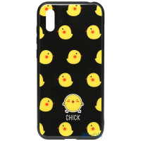 Чохол-накладка TOTO Cartoon Print Glass Case Huawei Y6 2019 Chick