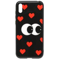 Чохол-накладка TOTO Cartoon Print Glass Case Huawei Y6 2019 Just Eatit