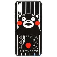 Чохол-накладка TOTO Cartoon Print Glass Case Huawei Y6 2019 Kumamon