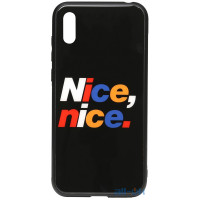 Чохол-накладка TOTO Cartoon Print Glass Case Huawei Y6 2019 Nice, nice.