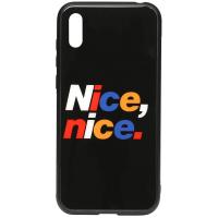 Чохол-накладка TOTO Cartoon Print Glass Case Huawei Y6 2019 Nice, nice.