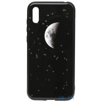 Чохол-накладка TOTO Cartoon Print Glass Case Huawei Y6 2019 Starry Sky