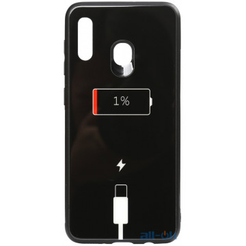 Чохол-накладка TOTO Cartoon Print Glass Case Huawei Y7 2019 Battery Charge