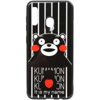 Чохол-накладка TOTO Cartoon Print Glass Case Huawei Y7 2019 Kumamon