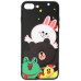 Чохол-накладка TOTO Cartoon Print Glass Case Apple iPhone 7 Plus/8 Plus Line friends all about — інтернет магазин All-Ok. фото 1