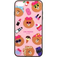 Чохол-накладка TOTO Cartoon Print Glass Case Apple iPhone 7 Plus/8 Plus Line friends Linc