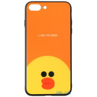 Чохол-накладка TOTO Cartoon Print Glass Case Apple iPhone 7 Plus/8 Plus Line friends Sally