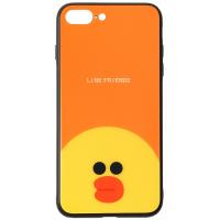 Чохол-накладка TOTO Cartoon Print Glass Case Apple iPhone 7 Plus/8 Plus Line friends Sally