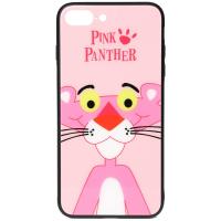 Чохол-накладка TOTO Cartoon Print Glass Case Apple iPhone 7 Plus/8 Plus Pink Panther