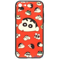Чохол-накладка TOTO Cartoon Print Glass Case Apple iPhone 7/8 A monkey