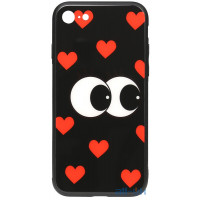 Чохол-накладка TOTO Cartoon Print Glass Case Apple iPhone 7/8 Just Eatit