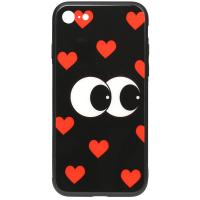 Чохол-накладка TOTO Cartoon Print Glass Case Apple iPhone 7/8 Just Eatit