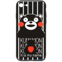 Чохол-накладка TOTO Cartoon Print Glass Case Apple iPhone 7/8 Kumamon