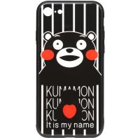 Чохол-накладка TOTO Cartoon Print Glass Case Apple iPhone 7/8 Kumamon