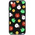 Чохол-накладка TOTO Cartoon Print Glass Case Apple iPhone 7/8 Line friends Black — інтернет магазин All-Ok. фото 1