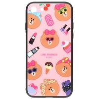 Чохол-накладка TOTO Cartoon Print Glass Case Apple iPhone 7/8 Line friends Linc