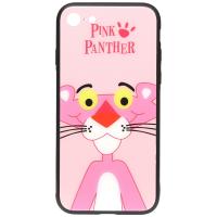 Чохол-накладка TOTO Cartoon Print Glass Case Apple iPhone 7/8 Pink Panther