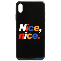 Чохол-накладка TOTO Cartoon Print Glass Case Apple iPhone X/XS Nice, nice.