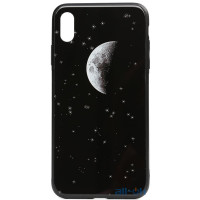 Чохол-накладка TOTO Cartoon Print Glass Case Apple iPhone X/XS Starry Sky