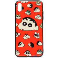 Чохол-накладка TOTO Cartoon Print Glass Case Apple iPhone XS Max A monkey