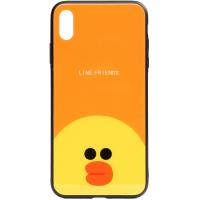Чохол-накладка TOTO Cartoon Print Glass Case Apple iPhone XS Max Line friends Sally