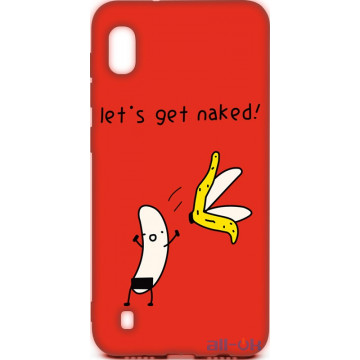 Чохол-накладка TOTO Cartoon Soft Silicone TPU Case Samsung Galaxy A10 Banana Red
