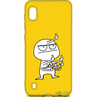 Чохол-накладка TOTO Cartoon Soft Silicone TPU Case Samsung Galaxy A10 FK 9 Yellow