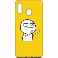 Чохол-накладка TOTO Cartoon Soft Silicone TPU Case Samsung Galaxy A20/A30 FK 2 Yellow