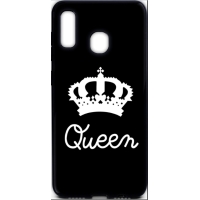 Чохол-накладка TOTO Cartoon Soft Silicone TPU Case Samsung Galaxy A20/A30 Queen Black