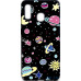 Чохол-накладка TOTO Cartoon Soft Silicone TPU Case Samsung Galaxy A20/A30 Space Planets Black — інтернет магазин All-Ok. фото 1