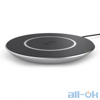 Бездротовий зарядний пристрій Belkin QI Fast Wireless Charging Pad 15W Silver (F7U014vfSLV)