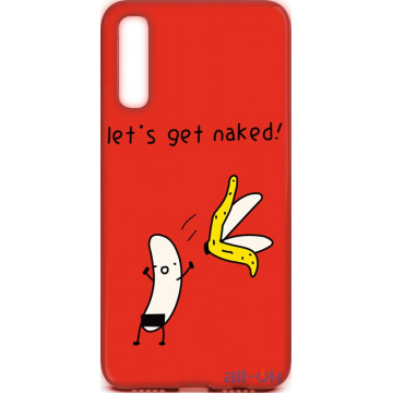 Чохол-накладка TOTO Cartoon Soft Silicone TPU Case Samsung Galaxy A30s/A50/A50s Banana Red