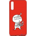 Чохол-накладка TOTO Cartoon Soft Silicone TPU Case Samsung Galaxy A30s/A50/A50s FK 9 Red — інтернет магазин All-Ok. фото 1