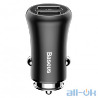 Автомобільний зарядний пристрій Baseus Car Charger Black (CCALL-GB01)