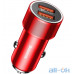 Автомобільний зарядний пристрій Baseus Small Screw Dual-USB Quick Charge Car Charger 36W Red (CAXLD-B09) — інтернет магазин All-Ok. фото 2