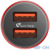 Автомобільний зарядний пристрій Baseus Small Screw Dual-USB Quick Charge Car Charger 36W Red (CAXLD-B09) UA UCRF — інтернет магазин All-Ok. фото 3