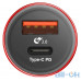 Автомобільний зарядний пристрій Baseus USB Car Charger Small Screw USB 3.0+USB-C 36W Red (CAXLD-A09) UA UCRF — інтернет магазин All-Ok. фото 2