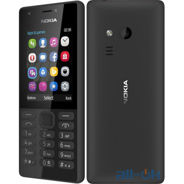 Nokia 216 Dual Black (A00027780) UA UCRF