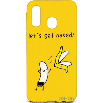 Чохол-накладка TOTO Cartoon Soft Silicone TPU Case Samsung Galaxy A40 Banana Yellow