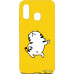 Чохол-накладка TOTO Cartoon Soft Silicone TPU Case Samsung Galaxy A40 Cat Yellow — інтернет магазин All-Ok. фото 1