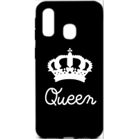 Чохол-накладка TOTO Cartoon Soft Silicone TPU Case Samsung Galaxy A40 Queen Black