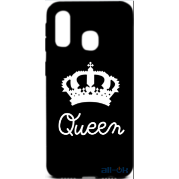 Чохол-накладка TOTO Cartoon Soft Silicone TPU Case Samsung Galaxy A40 Queen Black