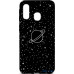 Чохол-накладка TOTO Cartoon Soft Silicone TPU Case Samsung Galaxy A40 Saturn Black — інтернет магазин All-Ok. фото 1
